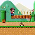 Click here to play the Flash online game "Super Mario Brothers: Super Mario Flash" (2 different versions)