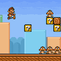 Click here to play the Flash game "Super Mario Brothers: Super Mario Hopscotch"