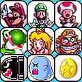 Click here to play the Flash game "Super Mario Brothers: Mario Matchit"