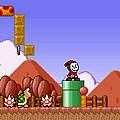 Click here to play the Flash game "Super Mario Brothers: Super Bandit Bros."